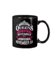 REAL QUEENS ARE BORN ON NOVEMBER 18 Mug thumbnail