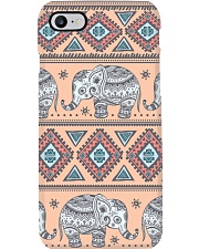 vintage indian elephant Phone Case thumbnail