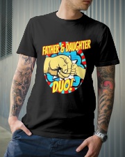Father And Daughter Dou Classic T-Shirt lifestyle-mens-crewneck-front-6