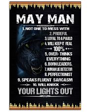 May Man - Birthday 11x17 Poster front
