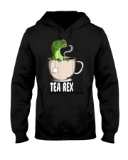 Tea Rex Funny T Rex Dinosaur Joke Pun Tyrannosaurus T-Shirt Hooded Sweatshirt tile