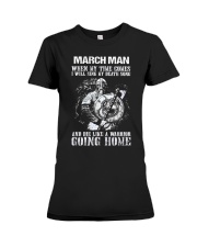March man - Birthday Premium Fit Ladies Tee tile