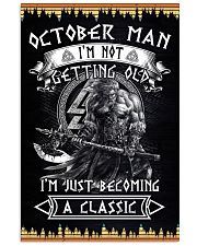 October Man - Birthday 11x17 Poster front