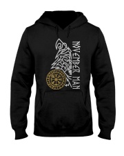 November Man - Wolf Viking tshirt Hooded Sweatshirt tile