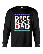 Dope Black Dad Juneteenth 1865 African American Father Men T-Shirt Crewneck Sweatshirt tile