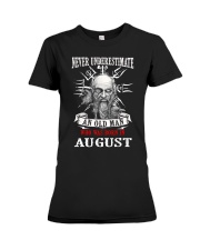 August Man - Birthday Premium Fit Ladies Tee tile