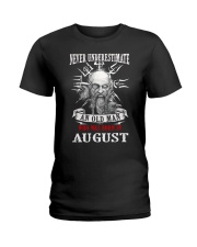 August Man - Birthday Ladies T-Shirt tile