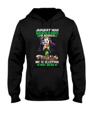 January Man - Birthday Hooded Sweatshirt tile