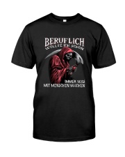 Beruflich wollte ich schon immer was mit Menschen machen Premium Fit Mens Tee tile