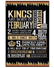 February Man - Birthday 11x17 Poster front