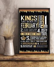 February Man - Birthday 11x17 Poster lifestyle-poster-3