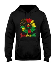 Juneteenth Accentors Sunflower African American Black Pride T-Shirt Hooded Sweatshirt tile