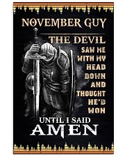 November Man - Birthday 11x17 Poster front