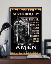 November Man - Birthday 11x17 Poster lifestyle-poster-2