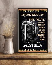 November Man - Birthday 11x17 Poster lifestyle-poster-3