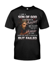 August Man - Birthday Classic T-Shirt front