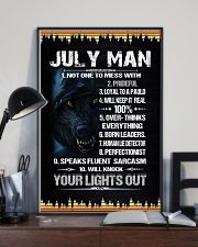 July Man - Birthday 11x17 Poster lifestyle-poster-2