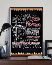 February Man - Birthday 11x17 Poster lifestyle-poster-2