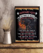 January Man - Birthday 11x17 Poster lifestyle-poster-3