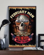 February Man - Birthday 11x17 Poster lifestyle-poster-2