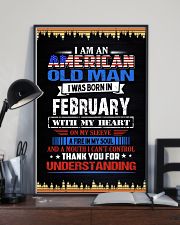 February Man - Birthday 11x17 Poster lifestyle-poster-2