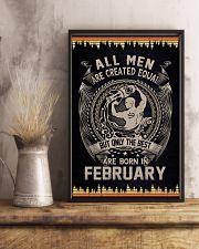 February Man - Birthday 11x17 Poster lifestyle-poster-3