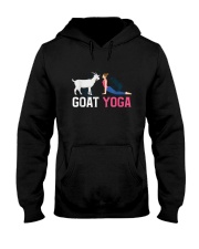 Funny Goat Woman Yoga Favorite Animal Goat Farmer Yogi Pose T-Shirt Hooded Sweatshirt tile