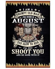 August Man - Birthday 11x17 Poster front