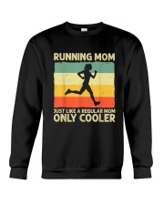 Funny Running For Women Mom Marathoner Runner Coach Racing T-Shirt Crewneck Sweatshirt tile