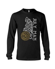 July Man - Wolf Viking tshirt Long Sleeve Tee tile