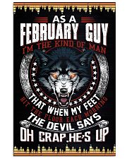 February Man - Birthday 11x17 Poster front