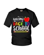 Welcome Back To School First Day Of School Teachers Students T-Shirt Youth T-Shirt front