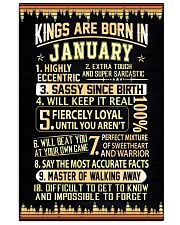 January Man - Birthday 11x17 Poster front