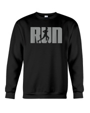 Silhouette Run Design for Runner Marathon Graphic Running T-Shirt Crewneck Sweatshirt tile