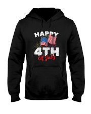 Happy 4th Of July Patriotic American US Flag 4th Of July T-Shirt Hooded Sweatshirt tile