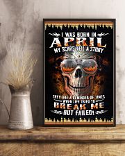 April Man - Birthday 11x17 Poster lifestyle-poster-3