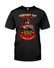 February man - Birthday Premium Fit Mens Tee tile