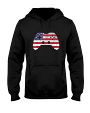 4th Of July T Shirt Video Game Gamer Kids Boys Men USA T-Shirt Hooded Sweatshirt tile