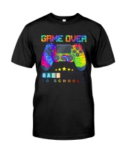 Game Over Back To School Shirt Funny Kids First Day School T-Shirt Premium Fit Mens Tee tile