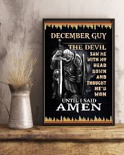 December Man - Birthday 11x17 Poster lifestyle-poster-3