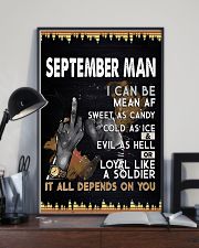 September Man - Birthday 11x17 Poster lifestyle-poster-2