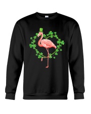 Irish Flamingo Green Saint Patrick Day 2022 Lucky St Pattys T-Shirt Crewneck Sweatshirt tile