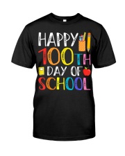 100 Days Of School Teacher And Student Premium Fit Mens Tee tile
