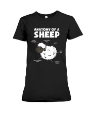 Anatomy of a sheep T-Shirt Premium Fit Ladies Tee tile