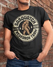 Bigfoot Research Team Retro Vintage Sasquatch Men Women T-Shirt Classic T-Shirt apparel-classic-tshirt-lifestyle-26