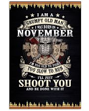 November Man - Birthday 11x17 Poster front