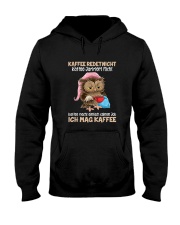 Kaffee redet nicht Kaffee jammert nicht Ich Mag Kaffee Owls tshirt Hooded Sweatshirt tile
