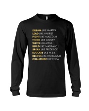 Black History T Shirts - Dream Like Martin Long Sleeve Tee tile