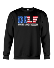 DILF Damn I Love Freedom Funny Patriotic 4th Of July Tank Top Crewneck Sweatshirt tile