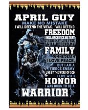 April Man - Birthday 11x17 Poster front